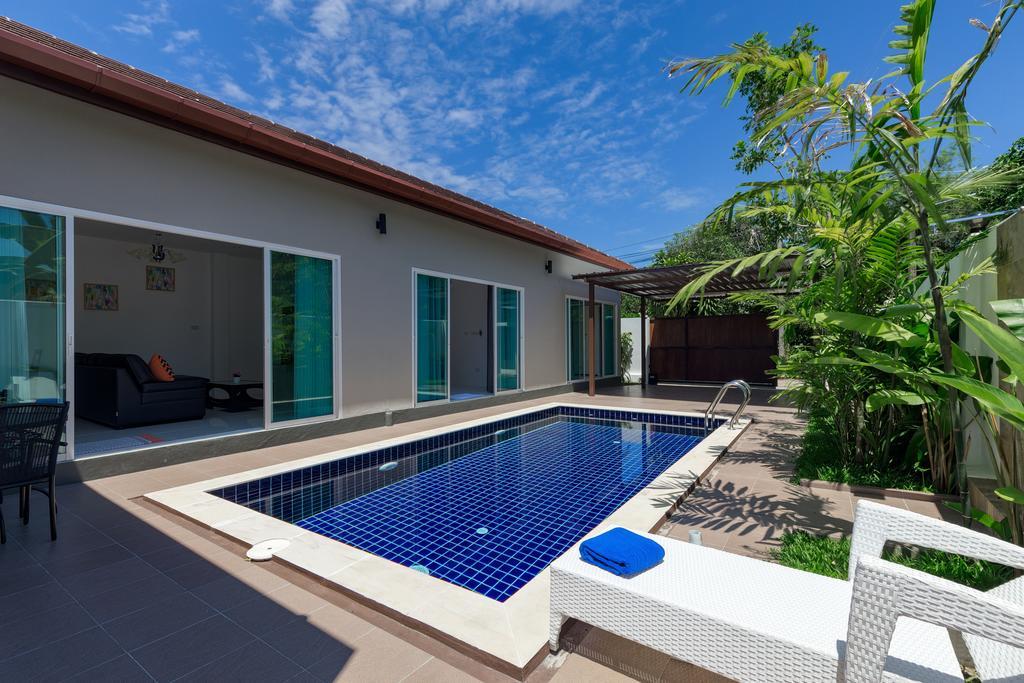 Private New Pool Villa Near Laguna หาดบางเทา ภายนอก รูปภาพ