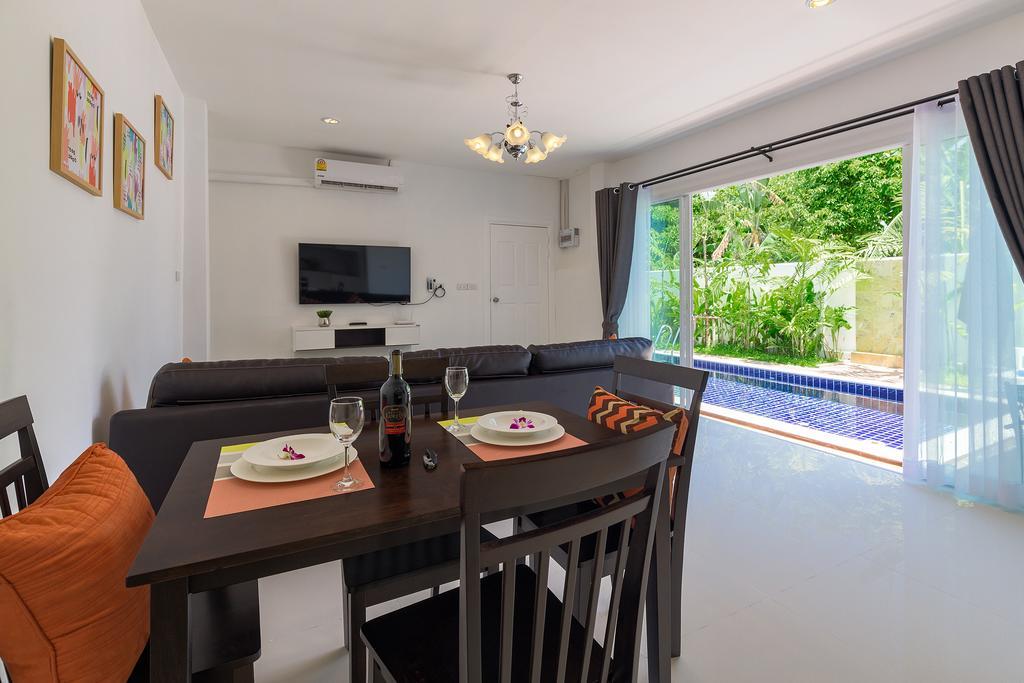 Private New Pool Villa Near Laguna หาดบางเทา ภายนอก รูปภาพ