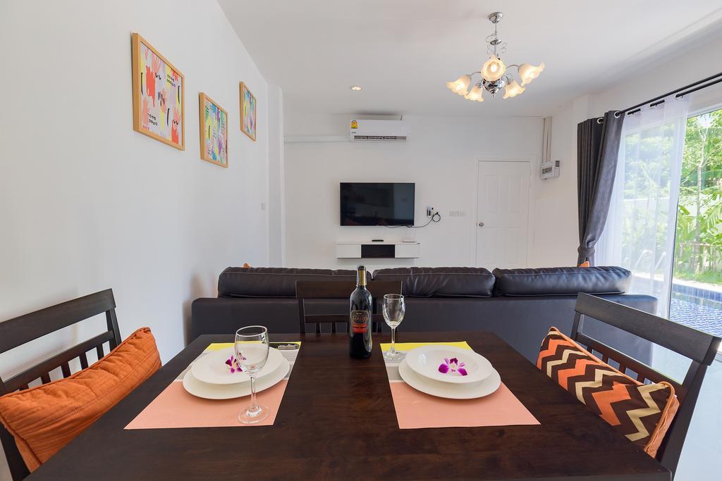 Private New Pool Villa Near Laguna หาดบางเทา ภายนอก รูปภาพ