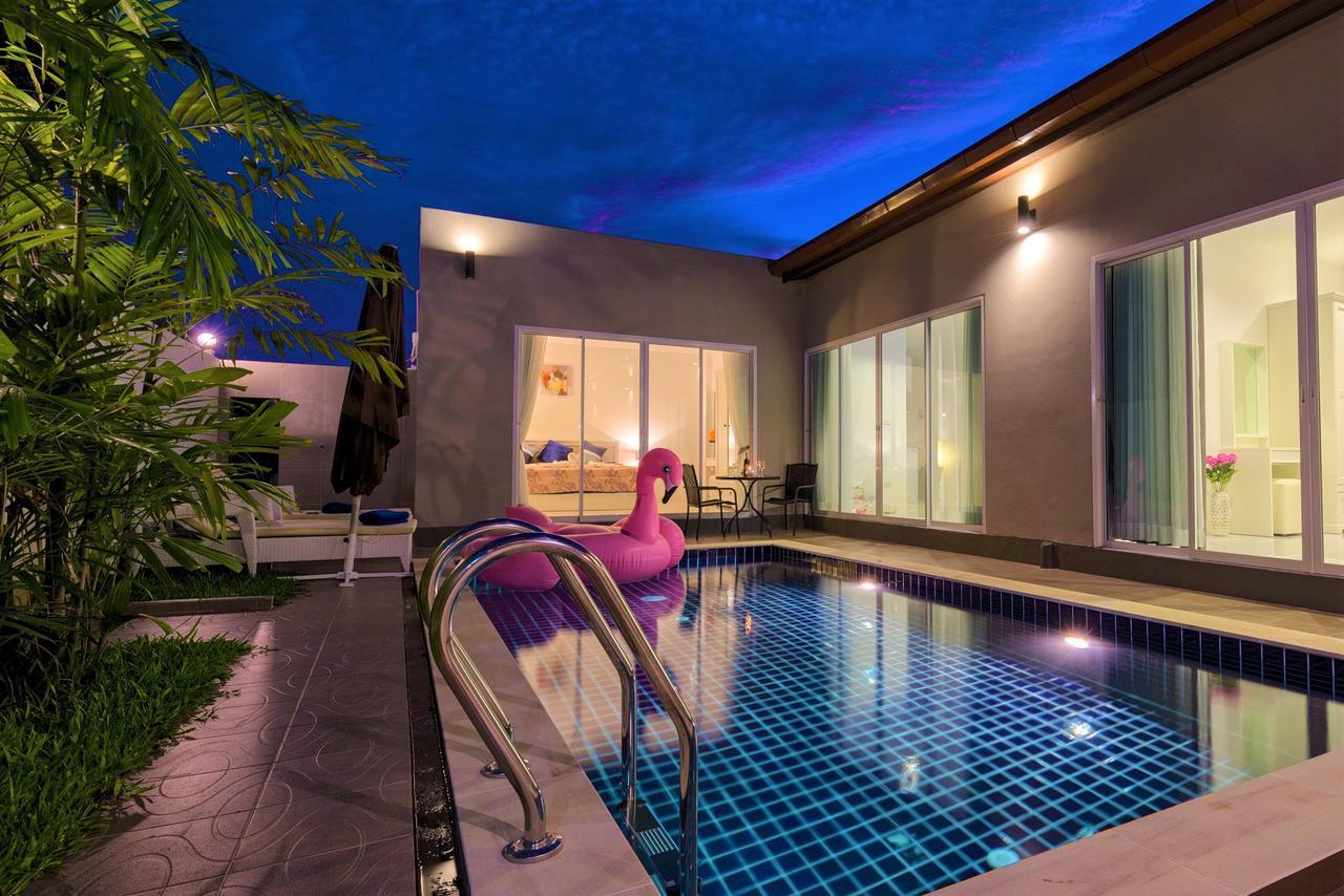 Private New Pool Villa Near Laguna หาดบางเทา ภายนอก รูปภาพ