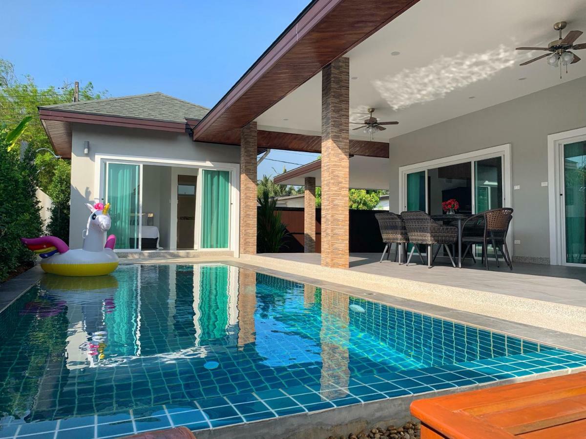 Private New Pool Villa Near Laguna หาดบางเทา ภายนอก รูปภาพ